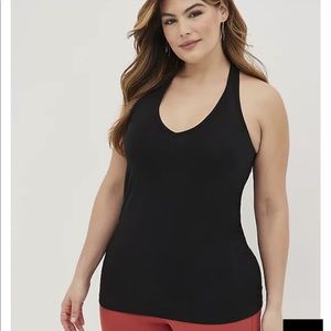 Torrid black foxy halter size 1 NWT in original packaging